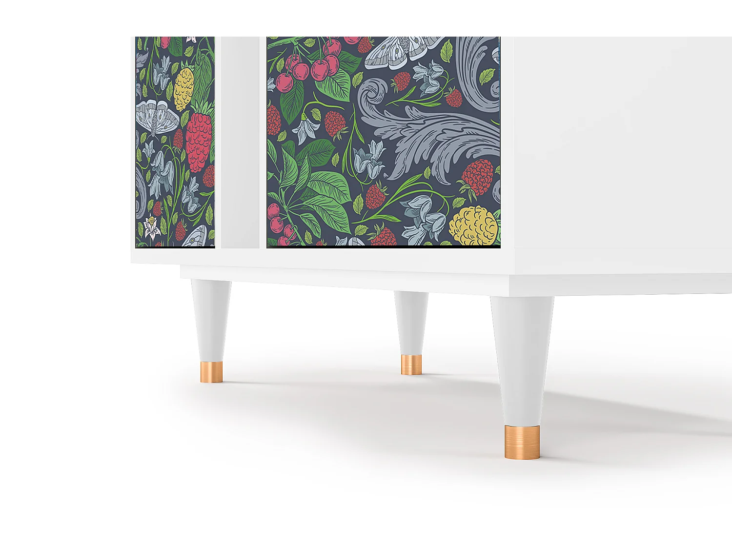 Buffet - 94х96х41 cm - BS5 - Summer Berries, Blanc