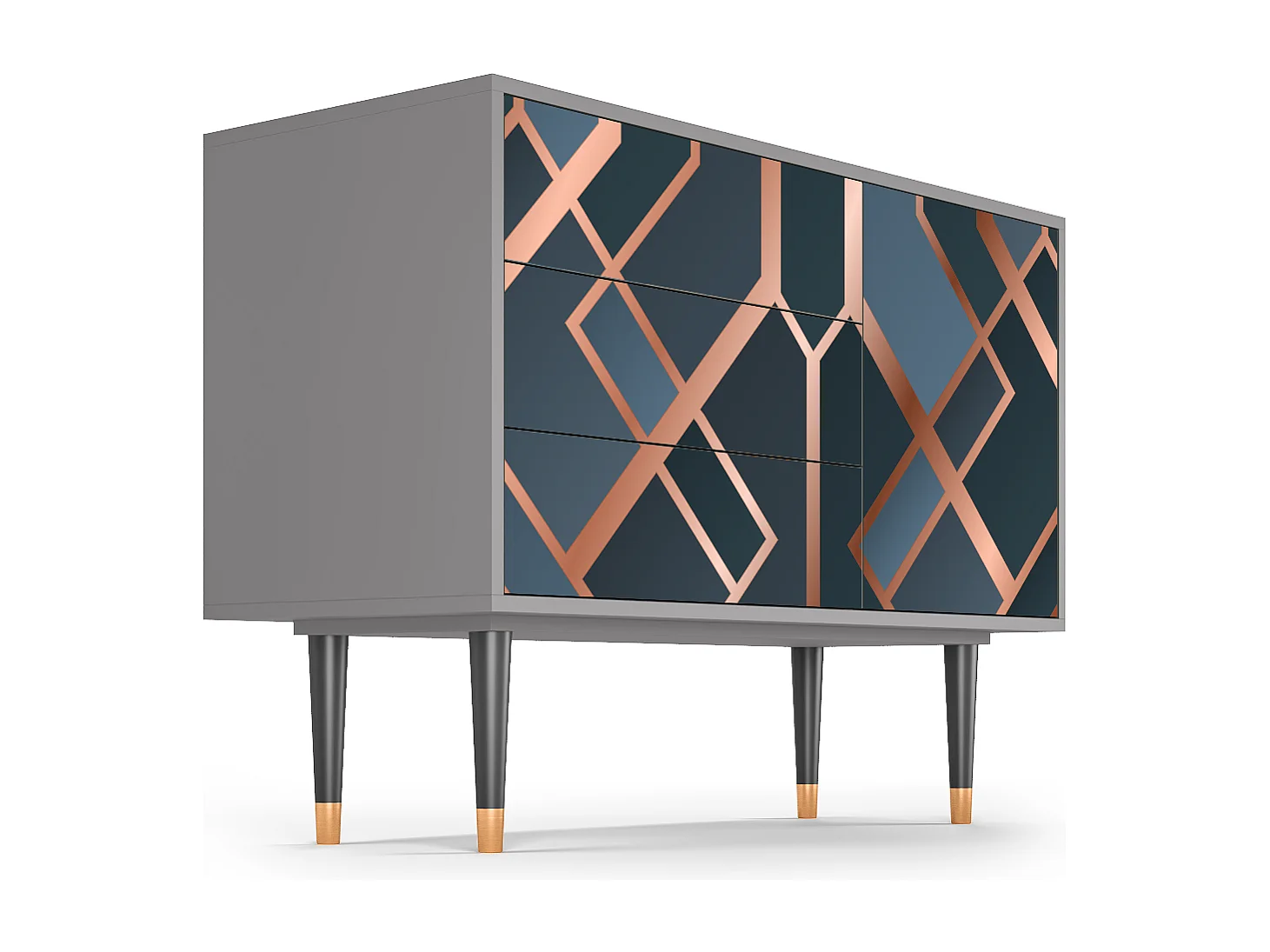 Credenza - 115х84х41 cm - S3 - Ashy 1920', Grigio