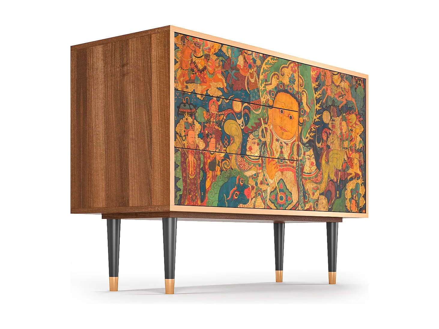 Sideboard - 115х84х41 cm - S3 - God by Vaisravana , Walnuss