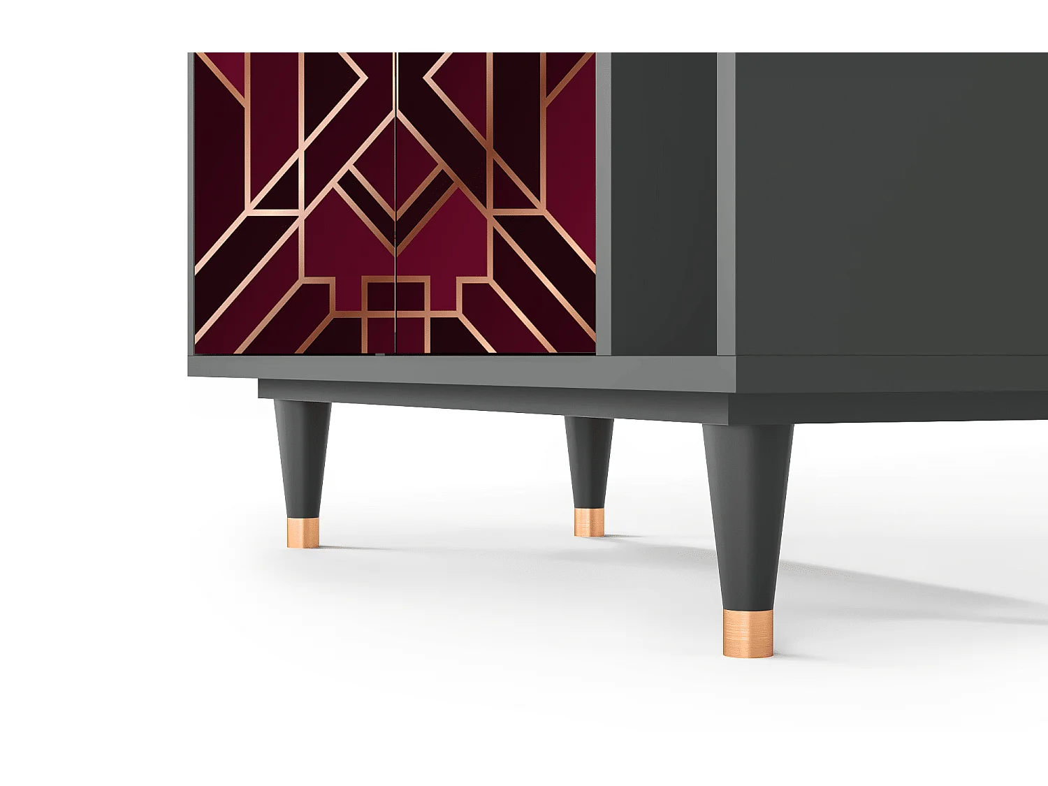 Buffet - 96х110х41 cm - BS6 - Burgundy Jewelery, Anthracite