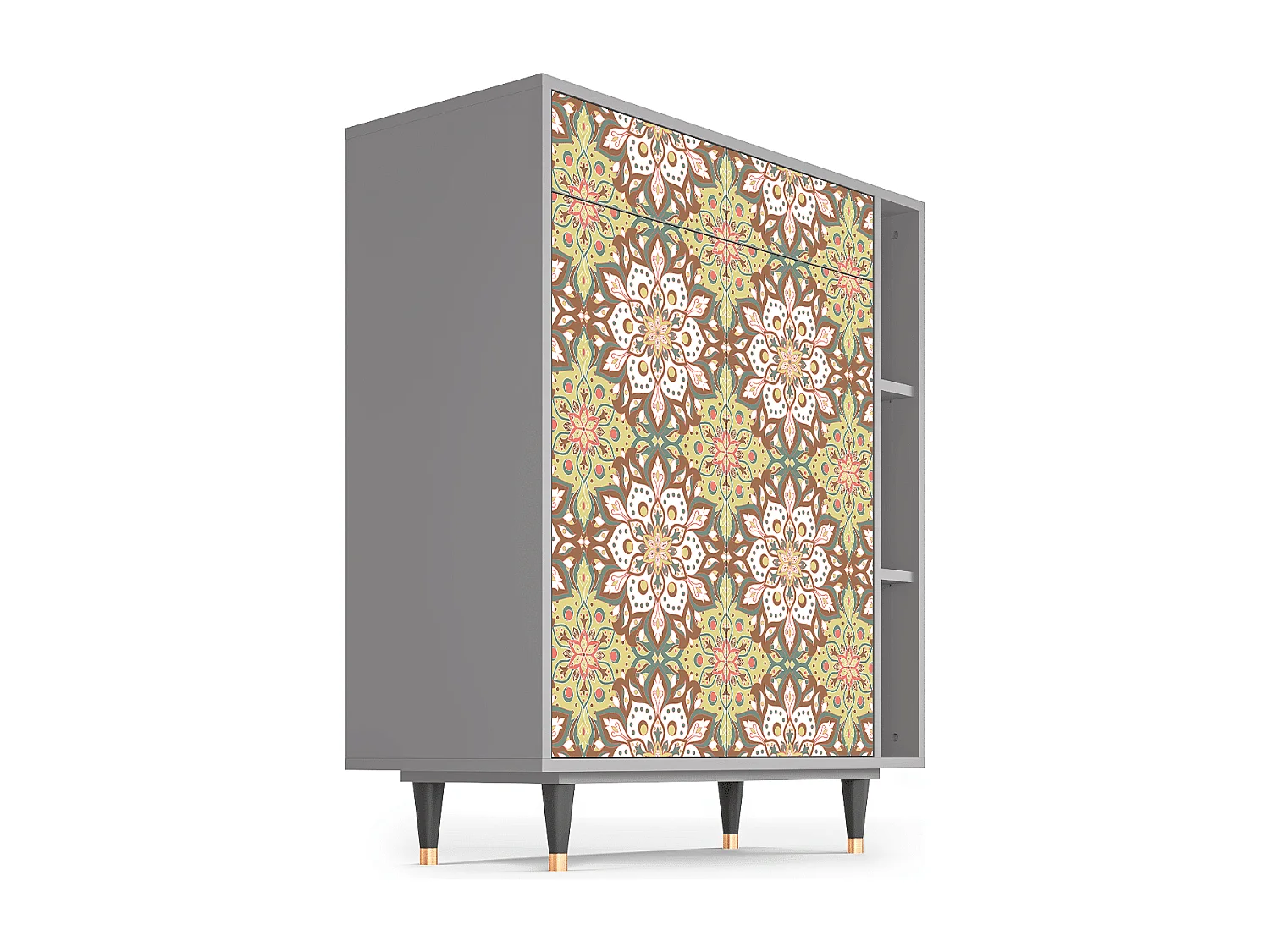 Credenza - 96х110х41 cm - BS6 - Chinese Tea, Grigio