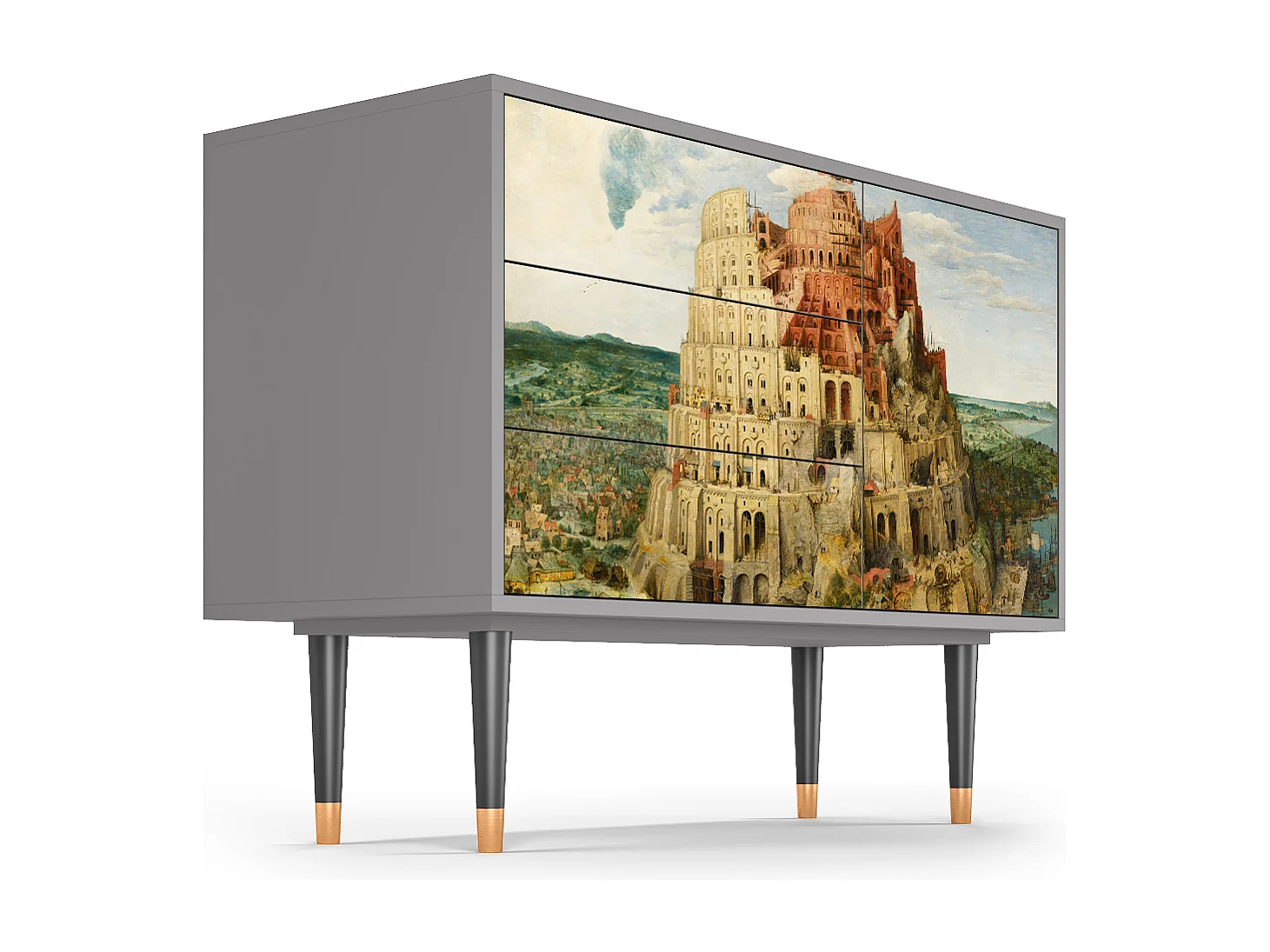Buffet - 115х84х41 cm - S3 - Elder The Tower, Gris