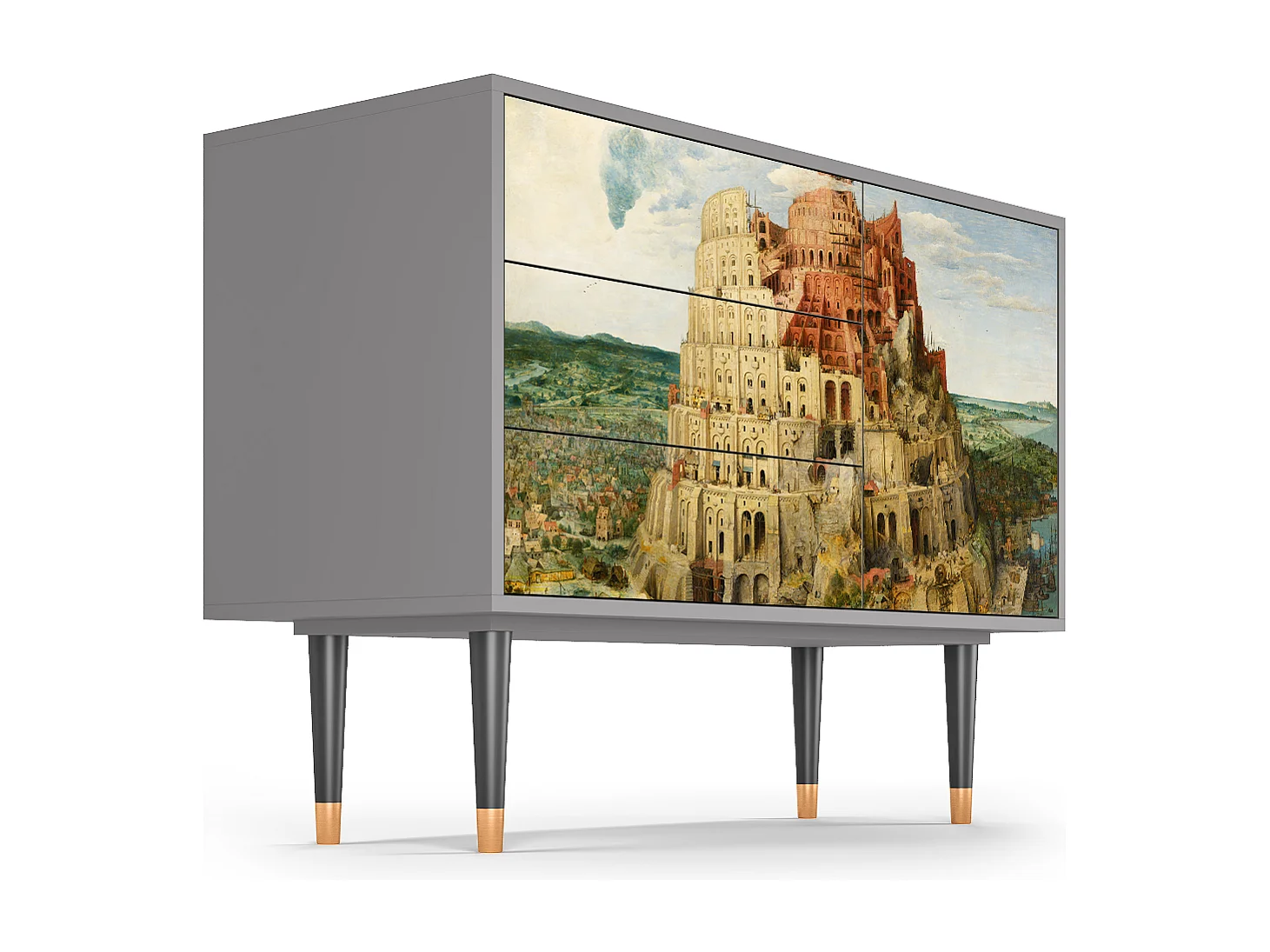 Buffet - 115х84х41 cm - S3 - Elder The Tower, Gris