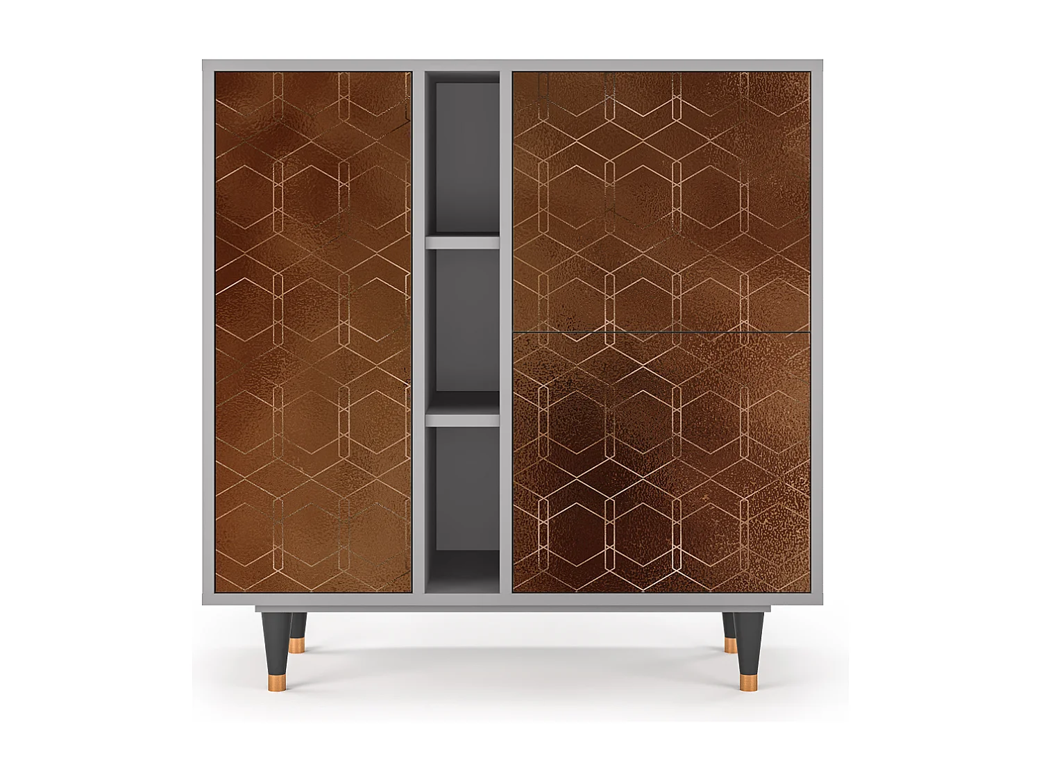 Buffet - 94х96х41 cm - BS5 - Chocolate Bar, Gris