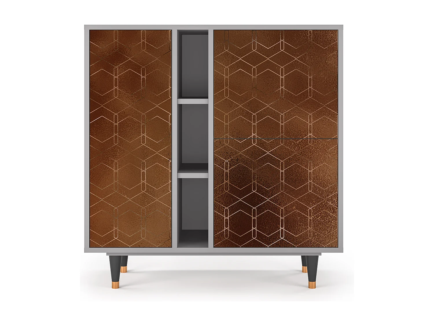 Buffet - 94х96х41 cm - BS5 - Chocolate Bar, Gris