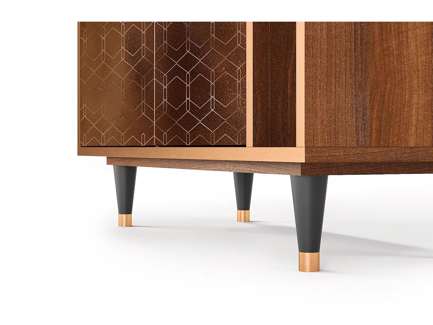 Buffet - 96х110х41 cm - BS6 - Chocolate Bar, Noyer