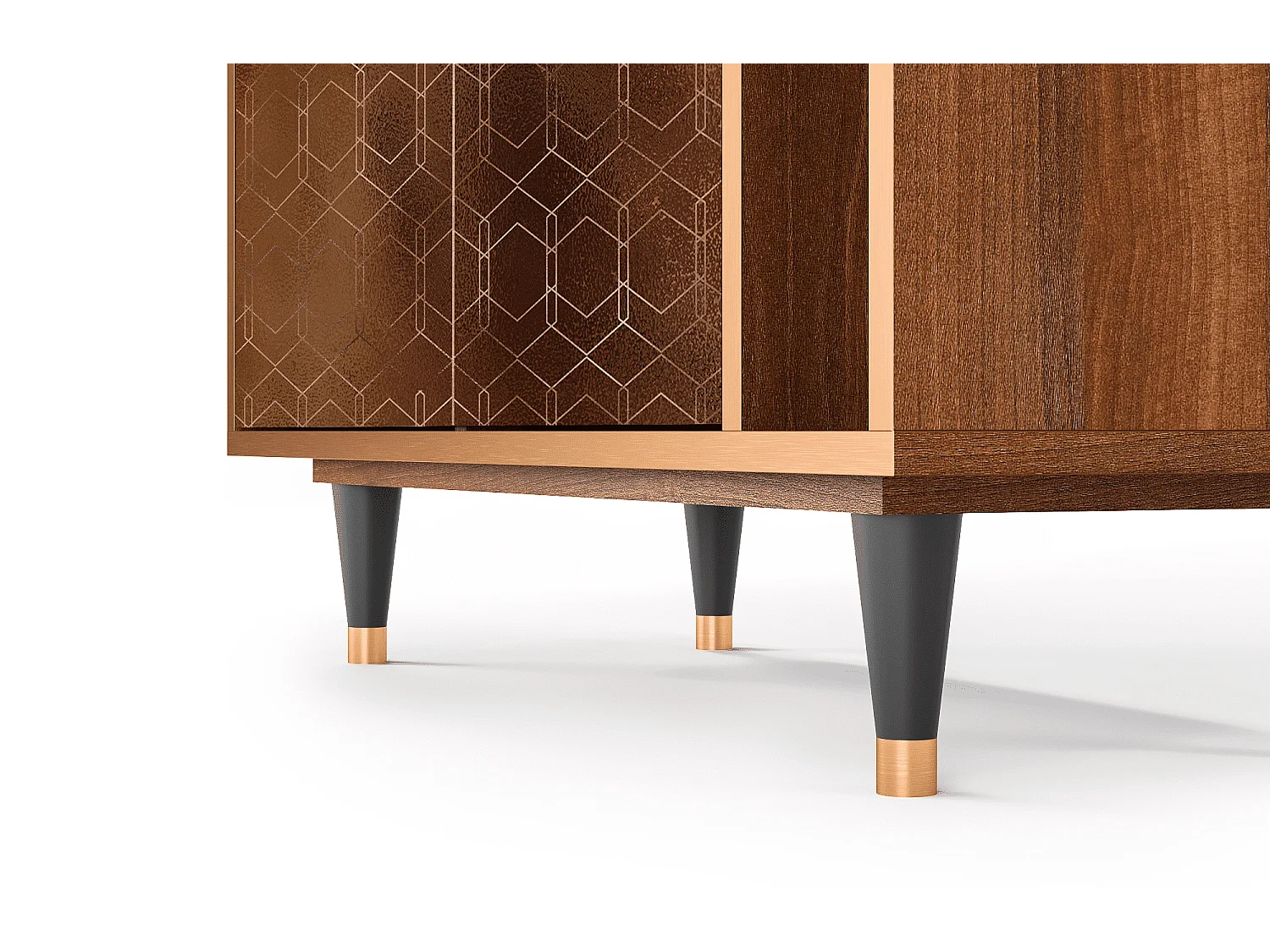 Credenza - 96х110х41 cm - BS6 - Chocolate Bar, Noce