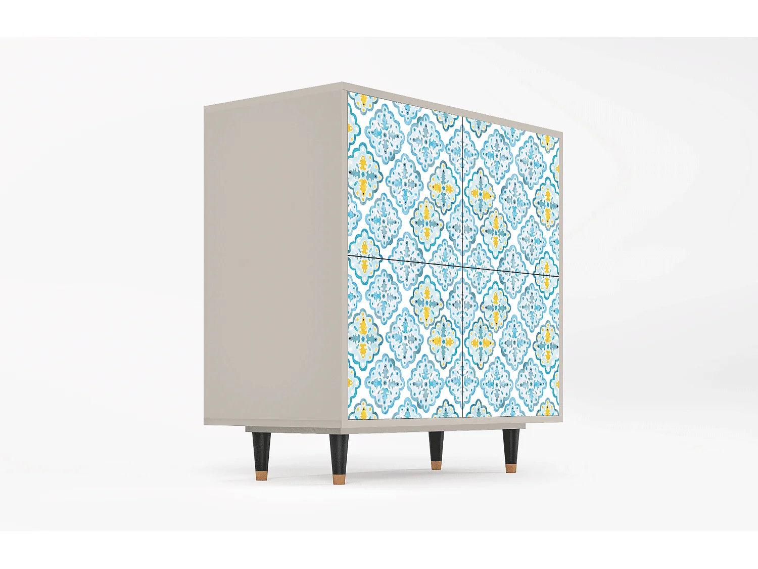 Buffet - 94x96x48 cm - BS3 - Portugese tiles, Sable