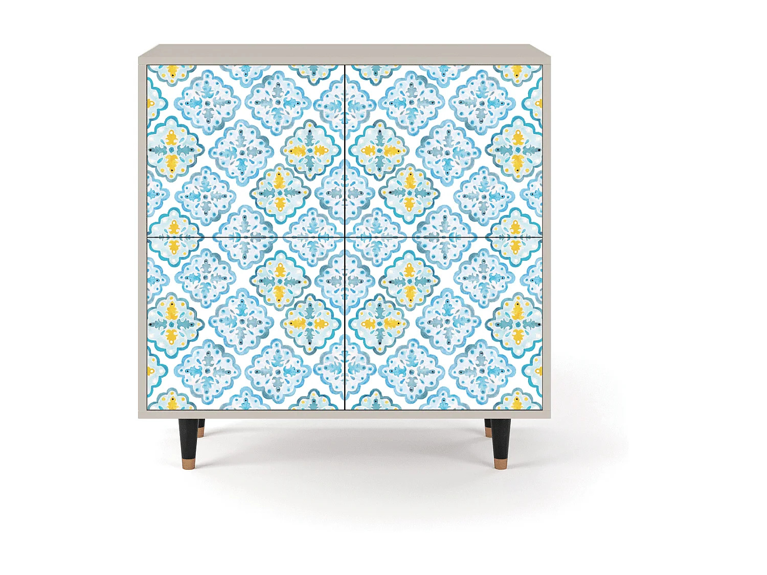 Buffet - 94x96x48 cm - BS3 - Portugese tiles, Sable