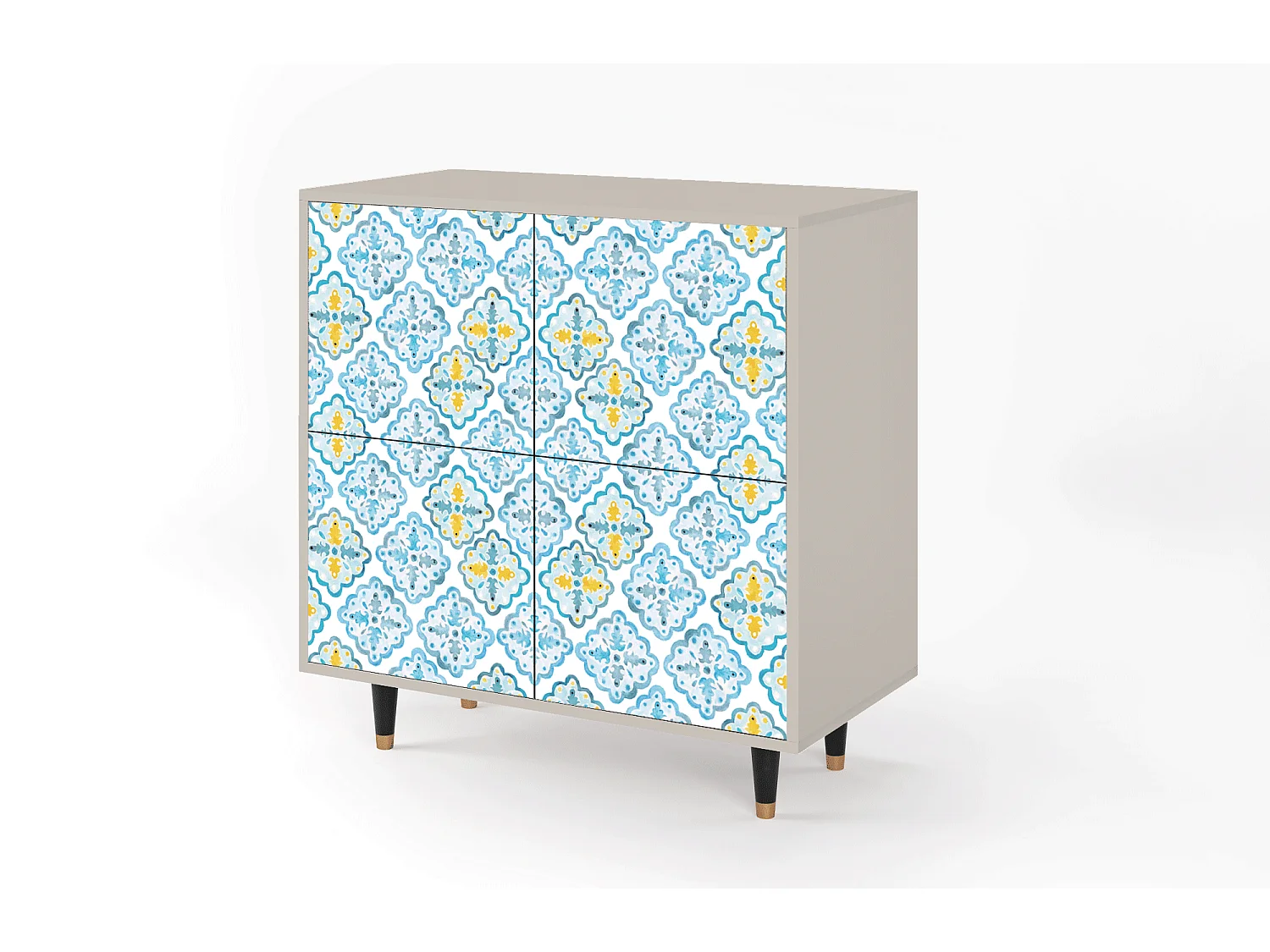 Buffet - 94x96x48 cm - BS3 - Portugese tiles, Sable