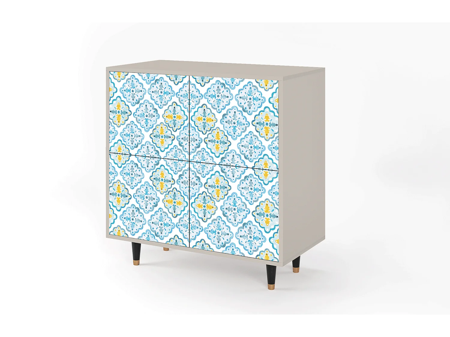 Buffet - 94x96x48 cm - BS3 - Portugese tiles, Sable