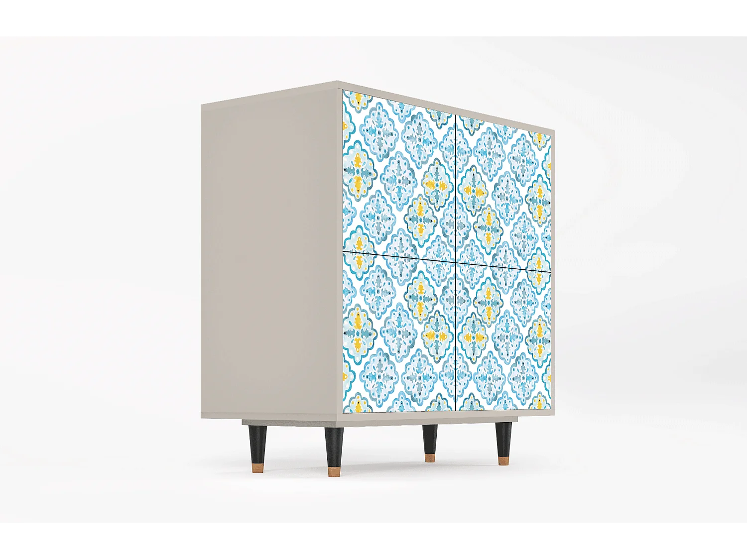Buffet - 94x96x48 cm - BS3 - Portugese tiles, Sable