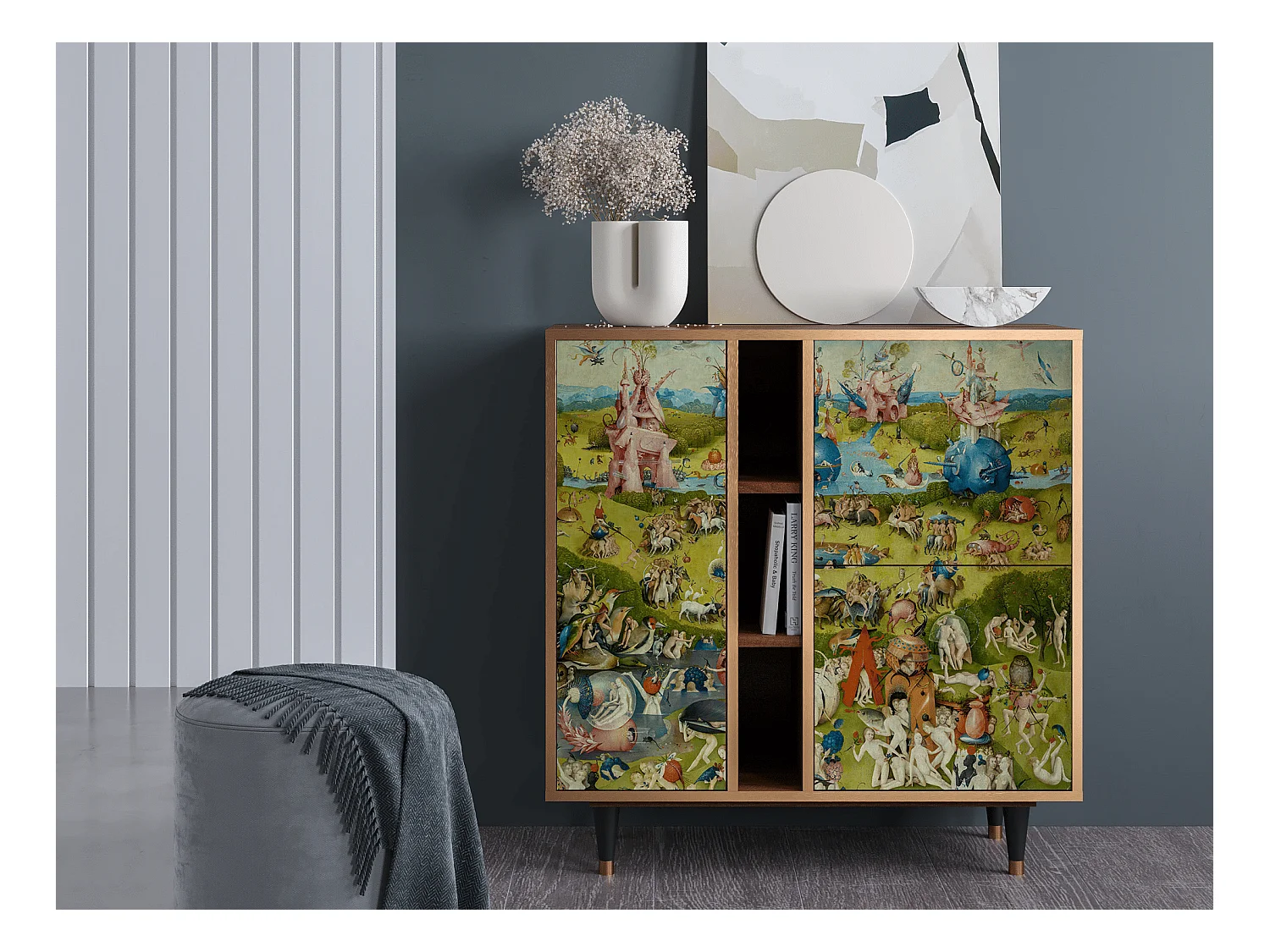 Credenza - 94х96х41 cm - BS5 - The Garden 2 by Bosch, Noce
