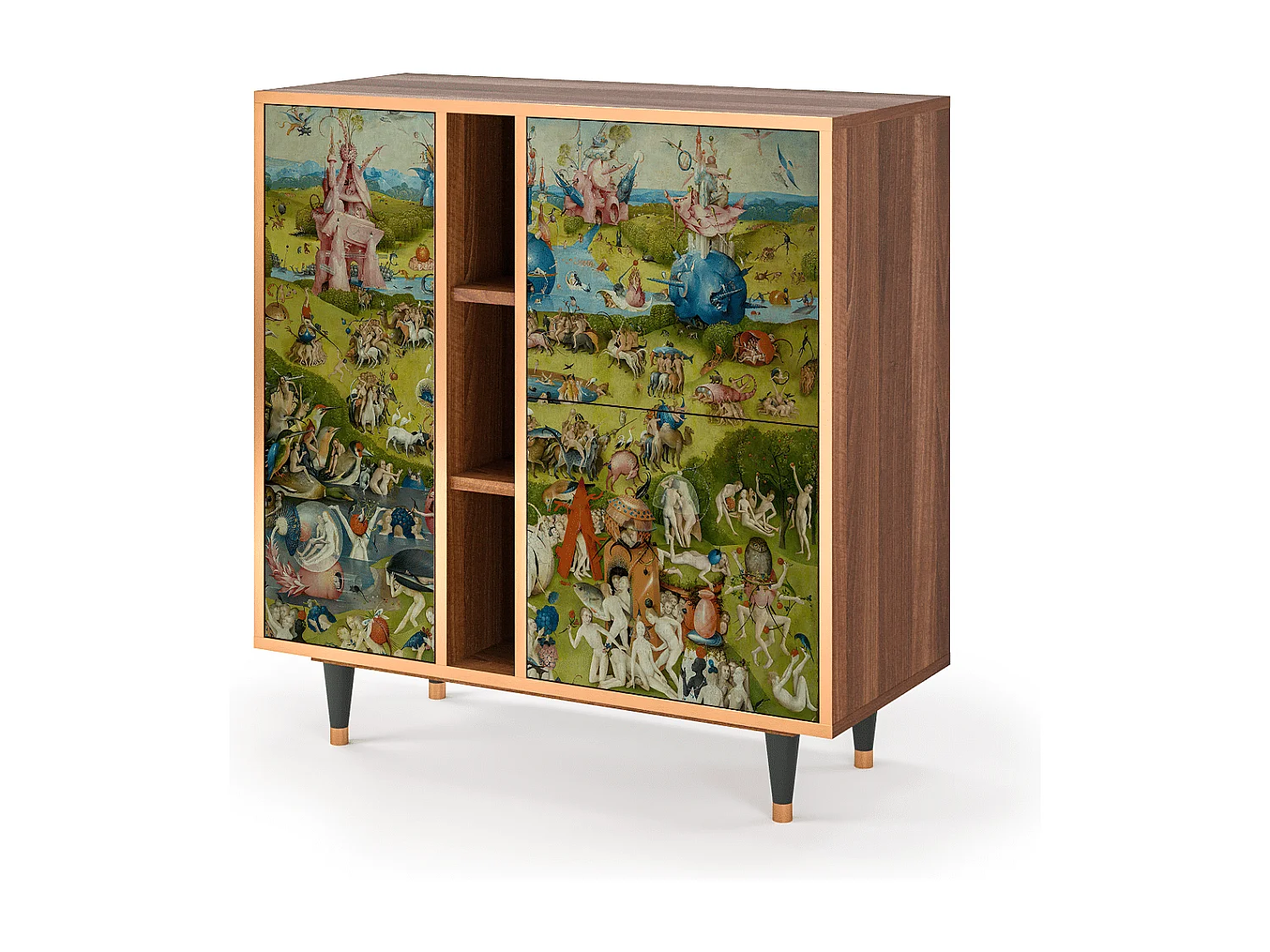 Aparador - 94х96х41 cm - BS5 - The Garden 2 by Bosch, Nogueira