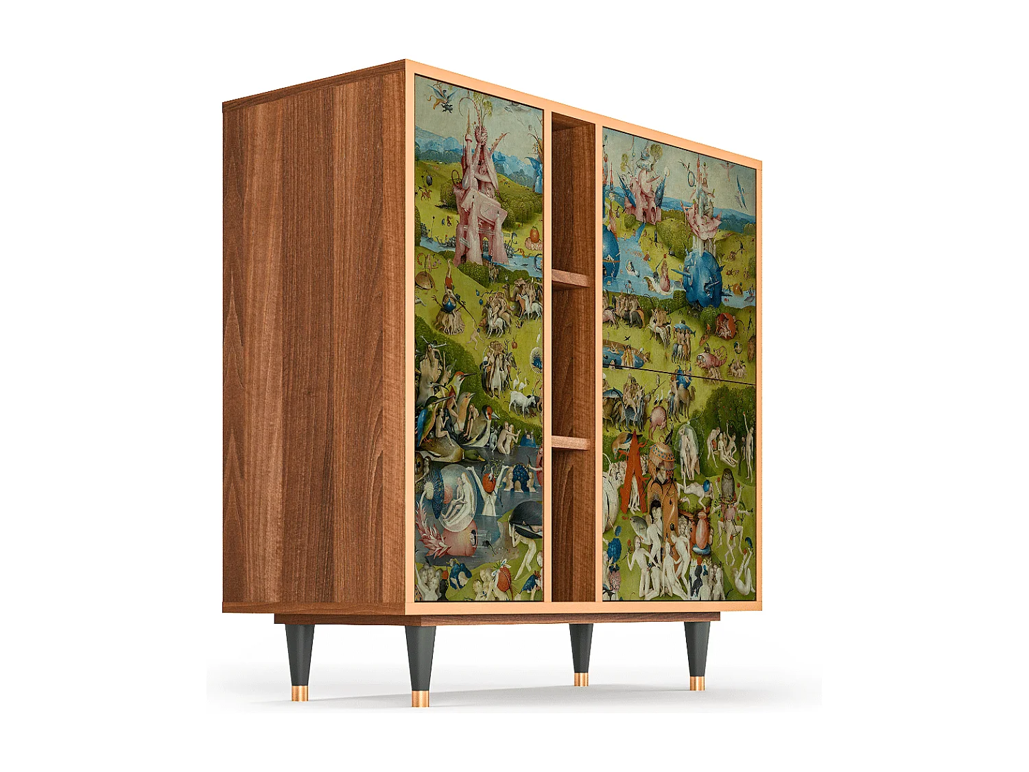 Aparador - 94х96х41 cm - BS5 - The Garden 2 by Bosch, Nogueira