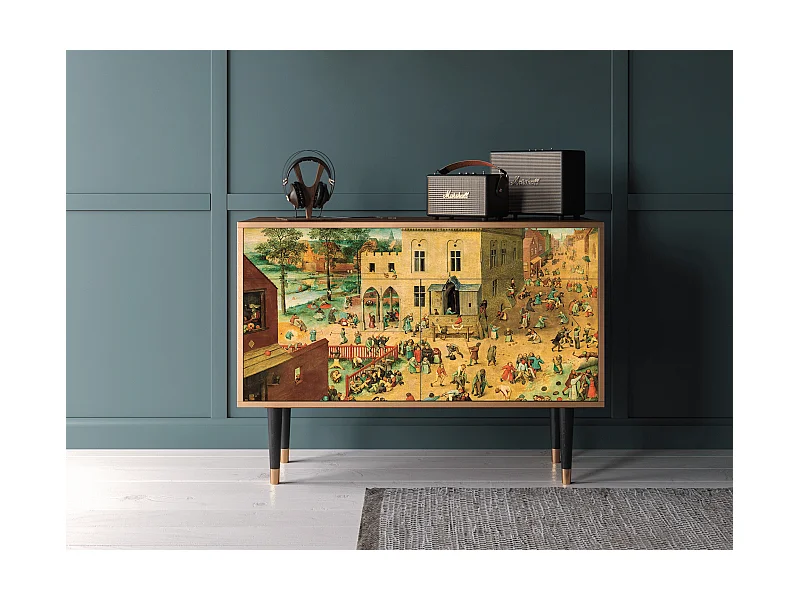 Buffet - 115x85x48 cm - BS4 - Children Games, Noyer