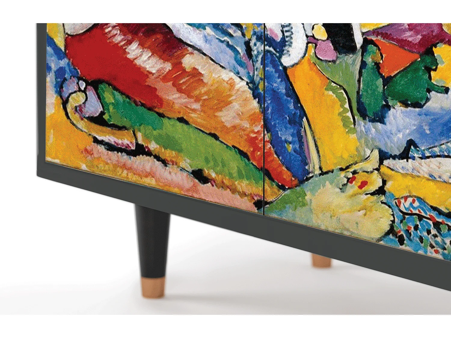 Sideboard - 94x96x48 cm - BS3 - Improvisation 26  , Anthrazit
