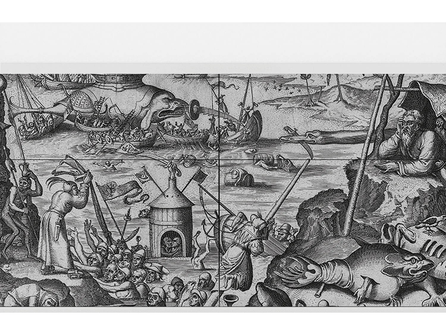 Buffet - 115x85x48 cm - BS4 - The Temptation, Blanc