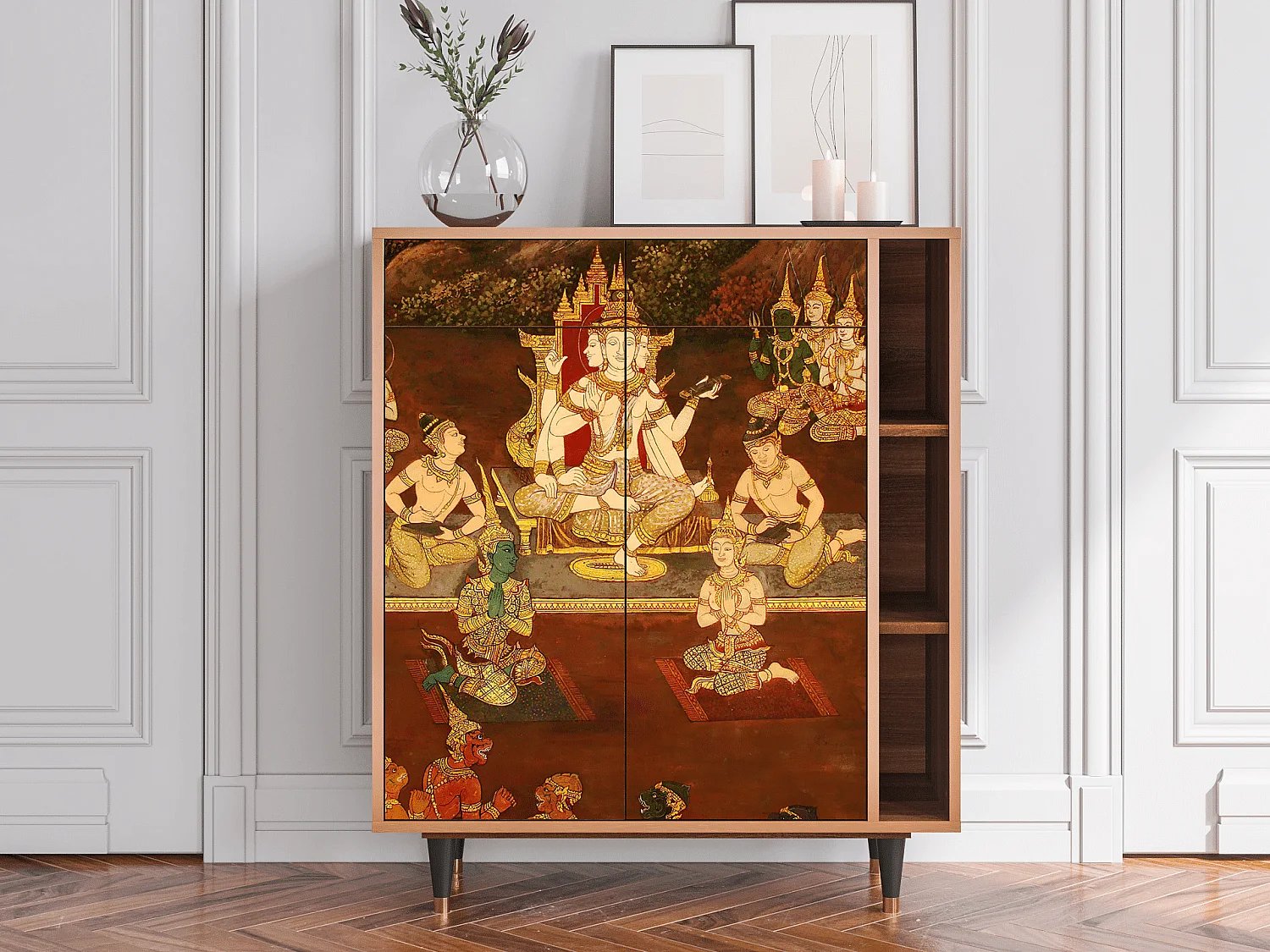 Buffet - 96х110х41 cm - BS6 - Malyavan, Noyer