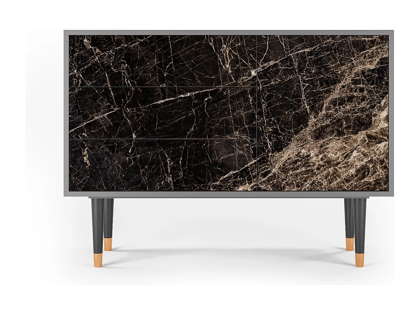 Sideboard - 115х84х41 cm - S3 - Night Abyss, Grau