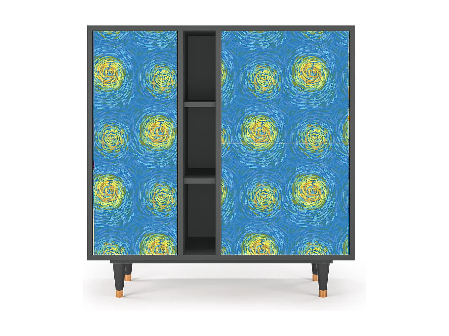 Buffet - 94х96х41 cm - BS5 - Van Gogh Lights, Anthracite