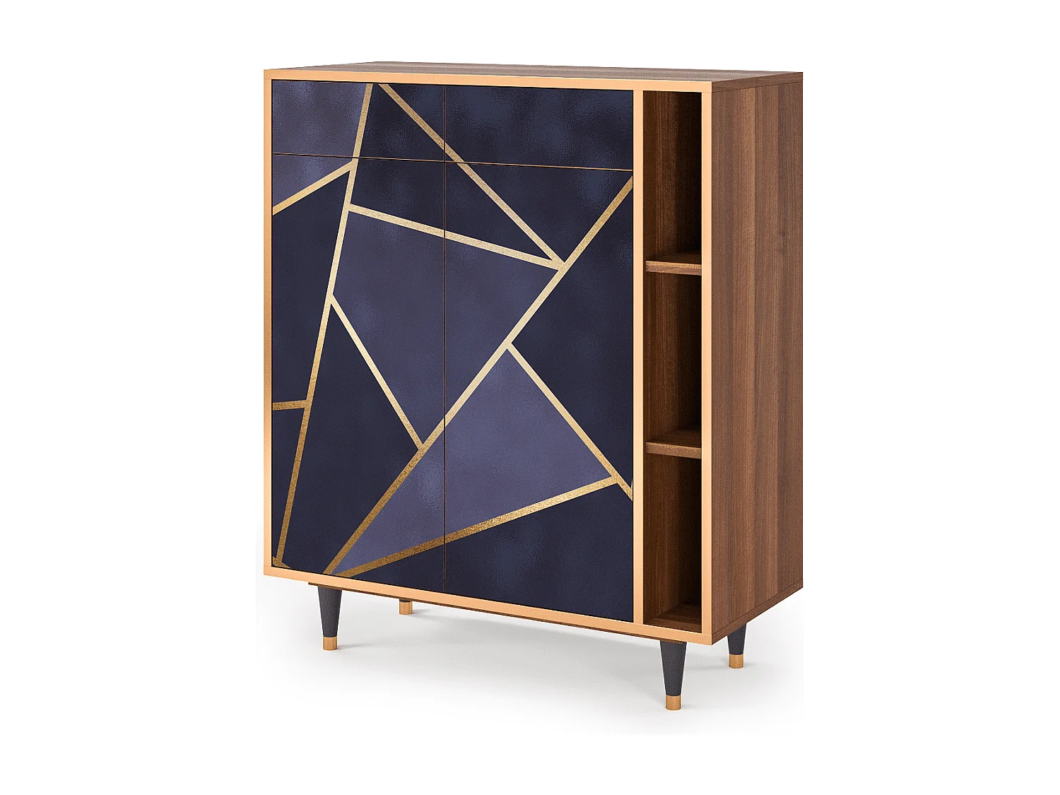 Buffet - 96х110х41 cm - BS6 - The Amethyst, Noyer