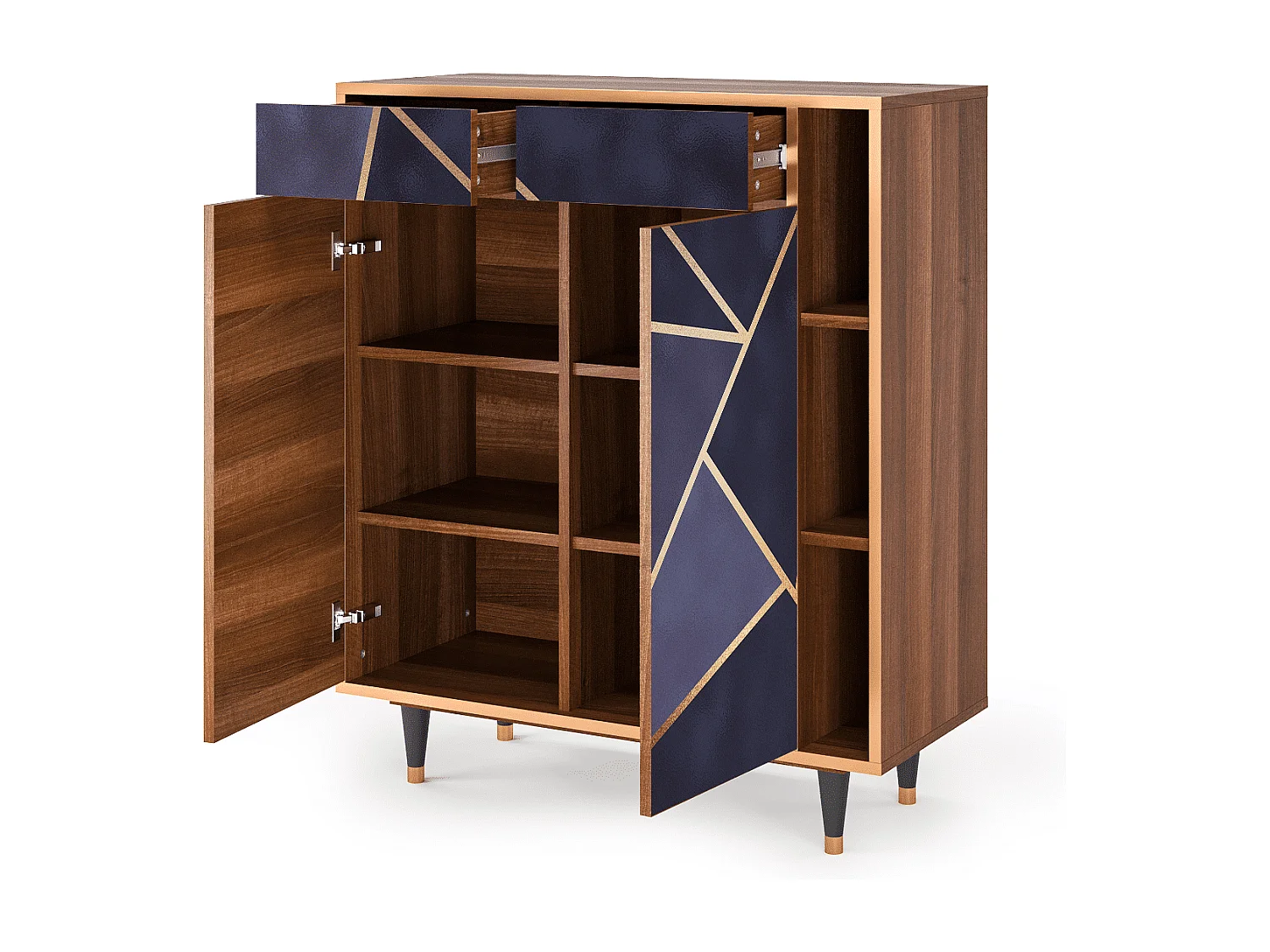 Buffet - 96х110х41 cm - BS6 - The Amethyst, Noyer