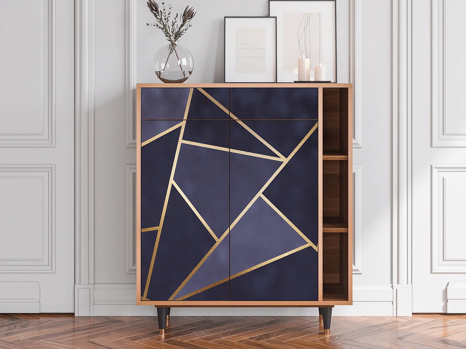 Buffet - 96х110х41 cm - BS6 - The Amethyst, Noyer