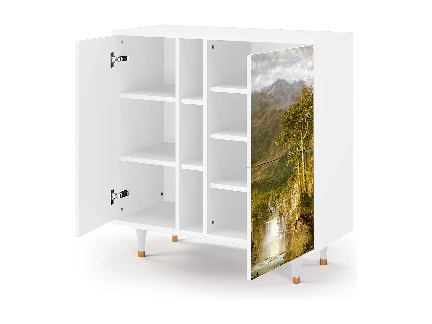 Aparador - 94х96х41 cm - BS5 - The Heart of the Andes , Branco