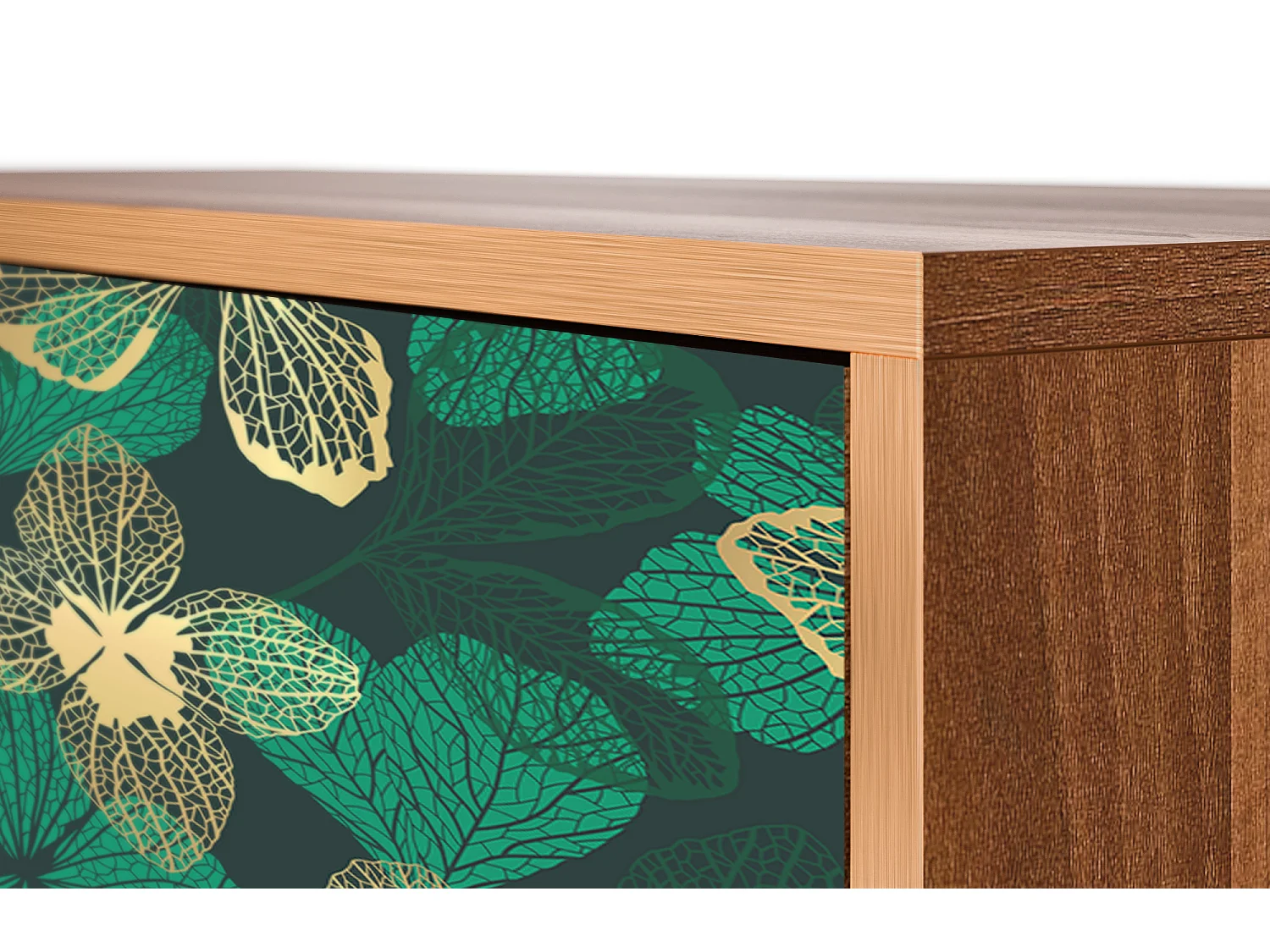 Buffet - 115х84х41 cm - S3 - Green Flower, Noyer