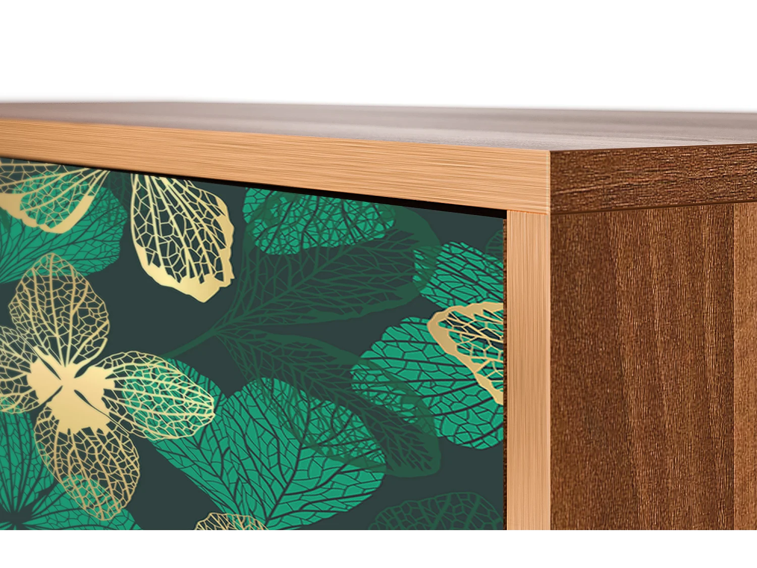 Buffet - 115х84х41 cm - S3 - Green Flower, Noyer