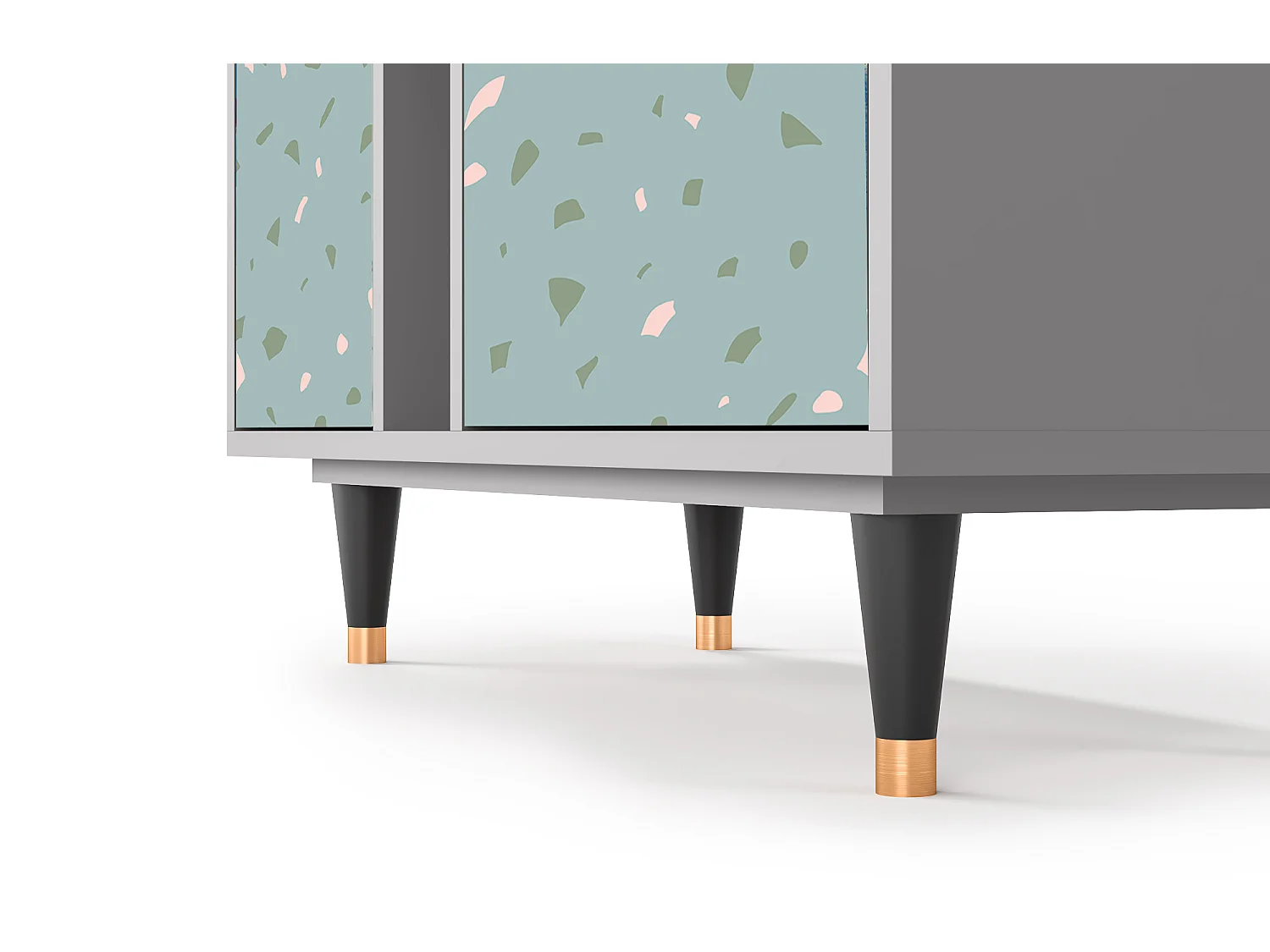 Buffet - 94х96х41 cm - BS5 - Blue Drops, Gris