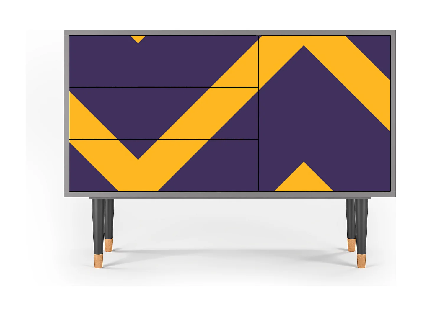 Buffet - 115х84х41 cm - S3 - The Brightest Way, Gris