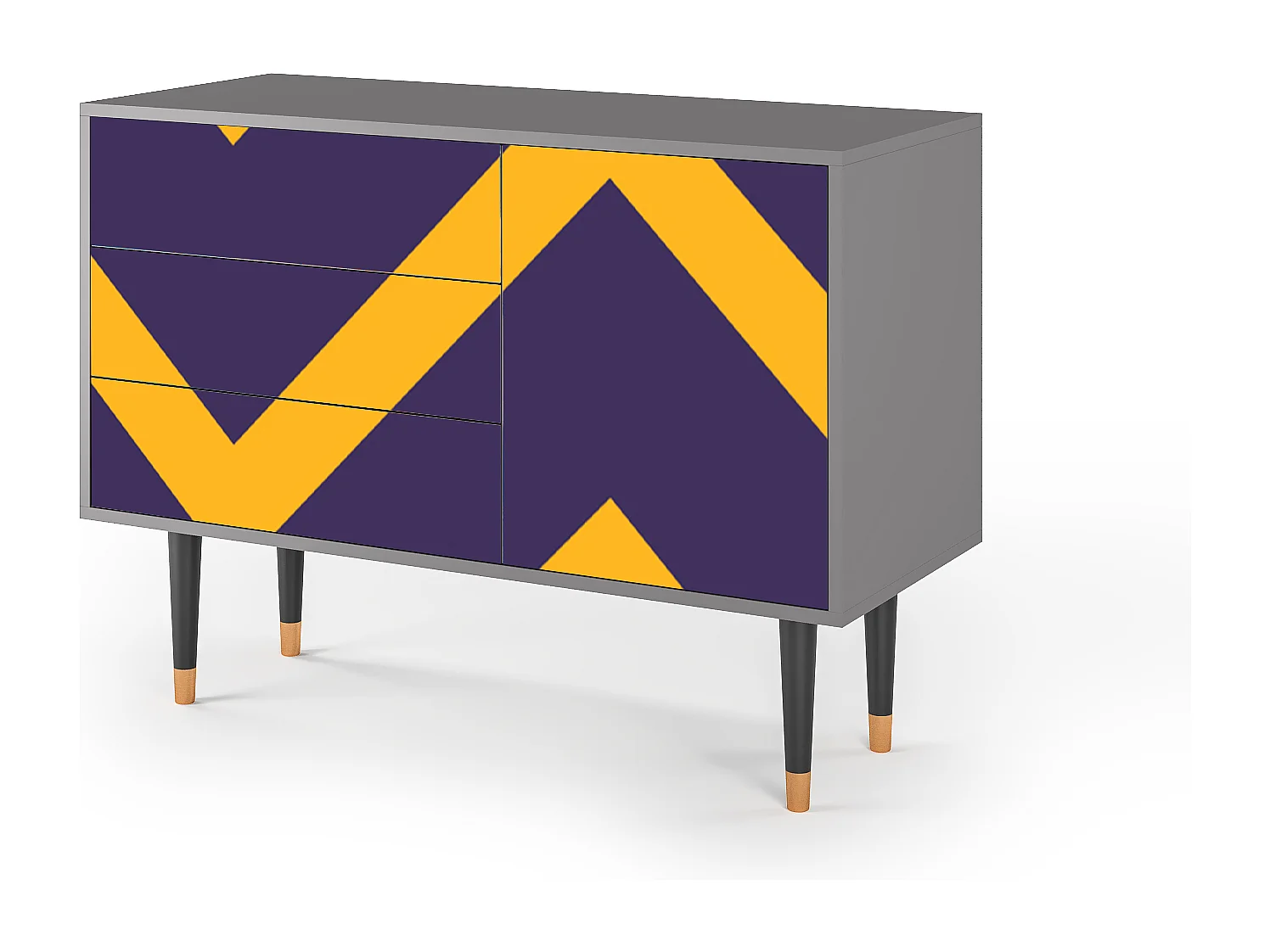 Buffet - 115х84х41 cm - S3 - The Brightest Way, Gris