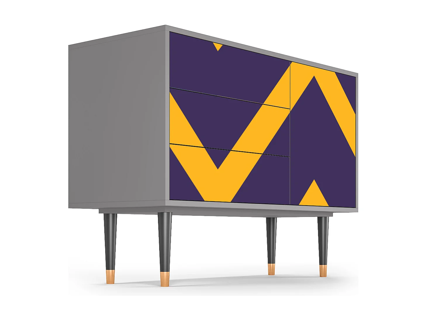 Buffet - 115х84х41 cm - S3 - The Brightest Way, Gris