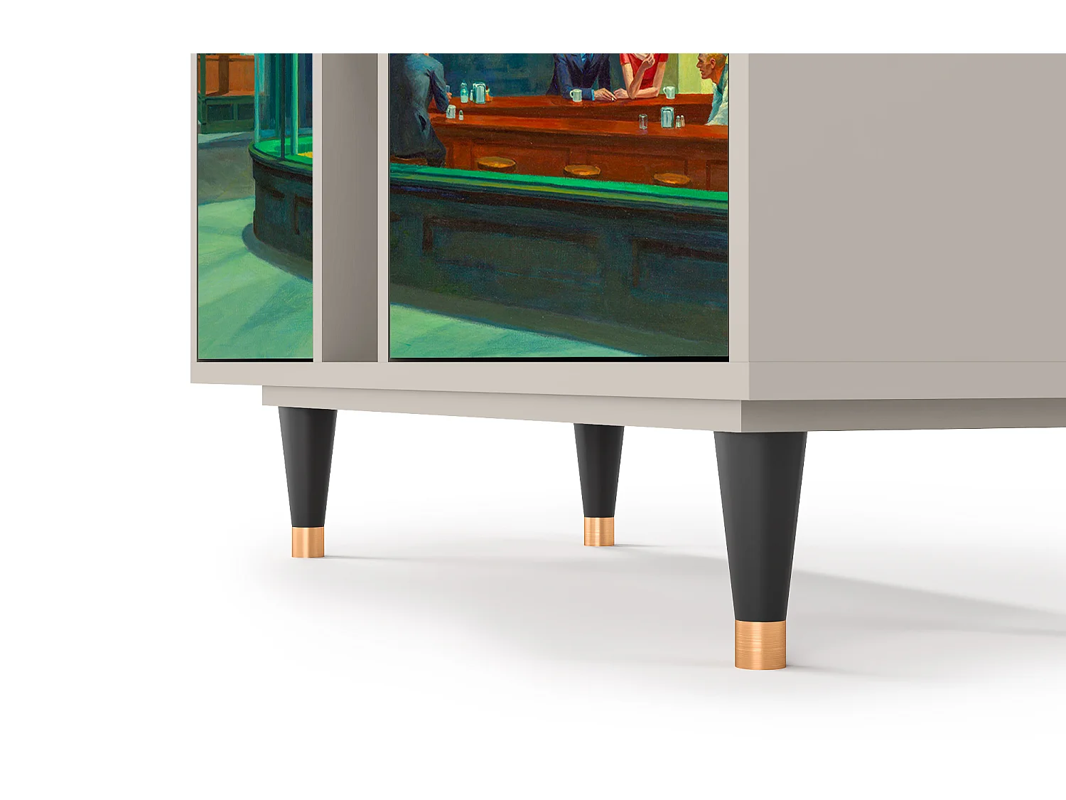 Dressoir - 94х96х41 cm - BS5 - Nighthawks by Hopper, Zand