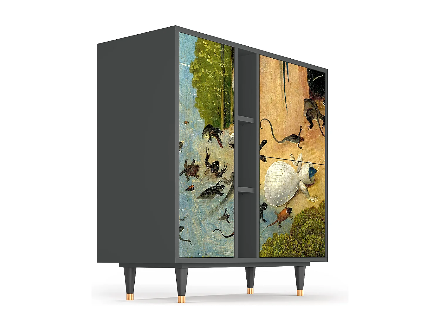 Kredens - 94х96х41 cm - BS5 - The Garden by Bosch, Antracyt