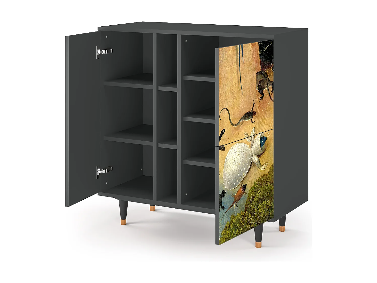 Kredens - 94х96х41 cm - BS5 - The Garden by Bosch, Antracyt