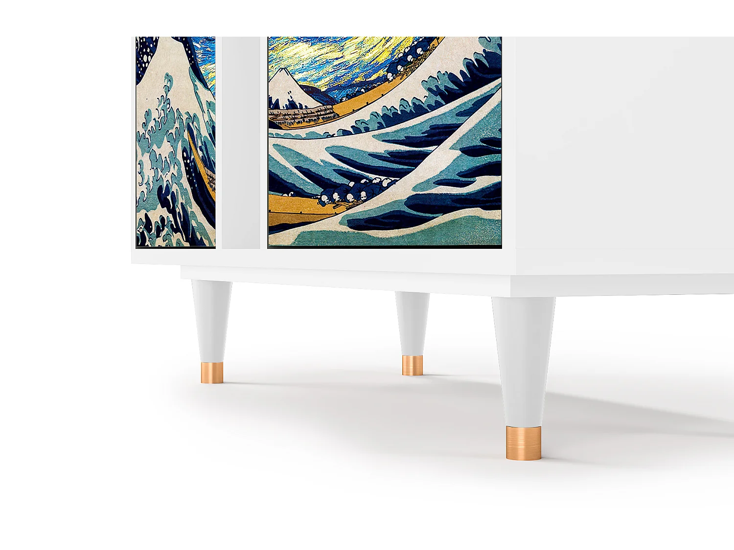 Buffet - 94х96х41 cm - BS5 - Great Wave, Blanc