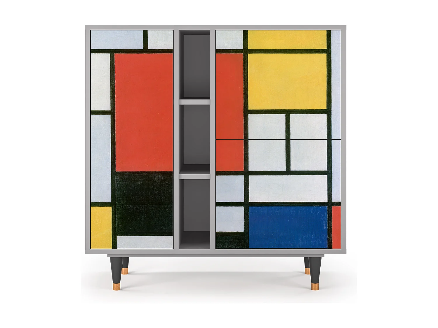 Credenza - 94х96х41 cm - BS5 - Composition, Grigio