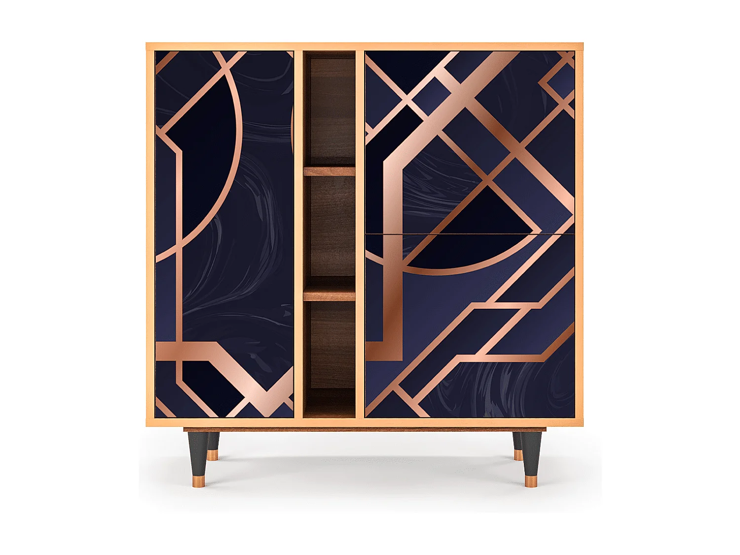 Dressoir - 94х96х41 cm - BS5 - Purple Temple, Walnoot