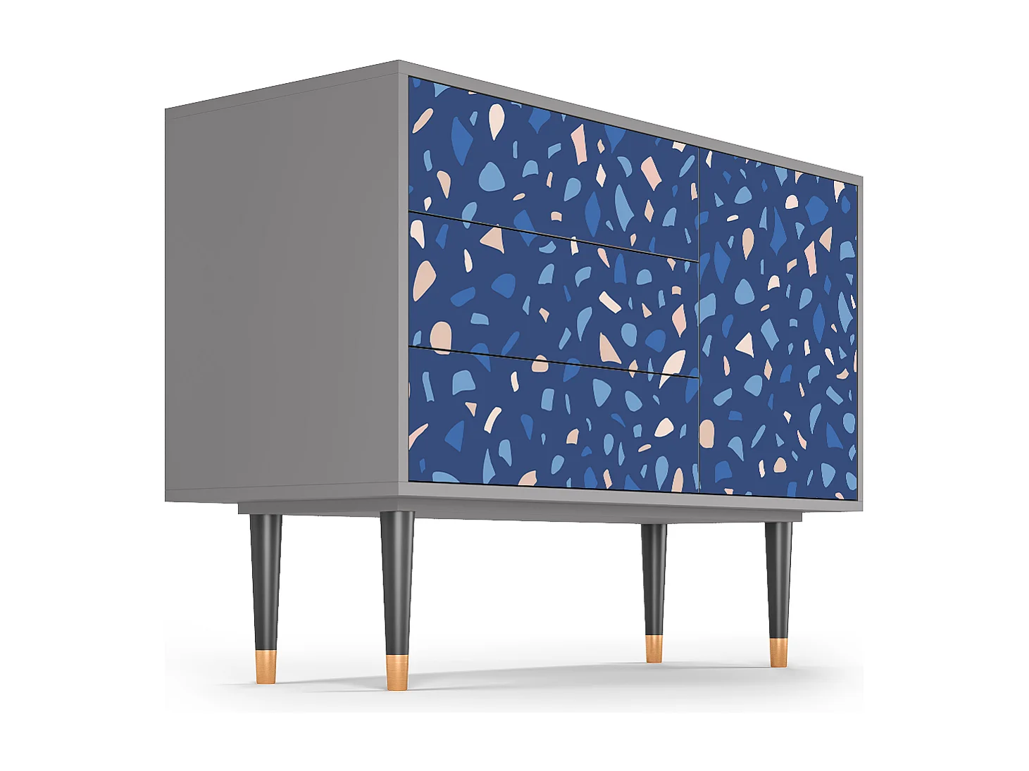 Credenza - 115х84х41 cm - S3 - Soap Whirpool, Grigio