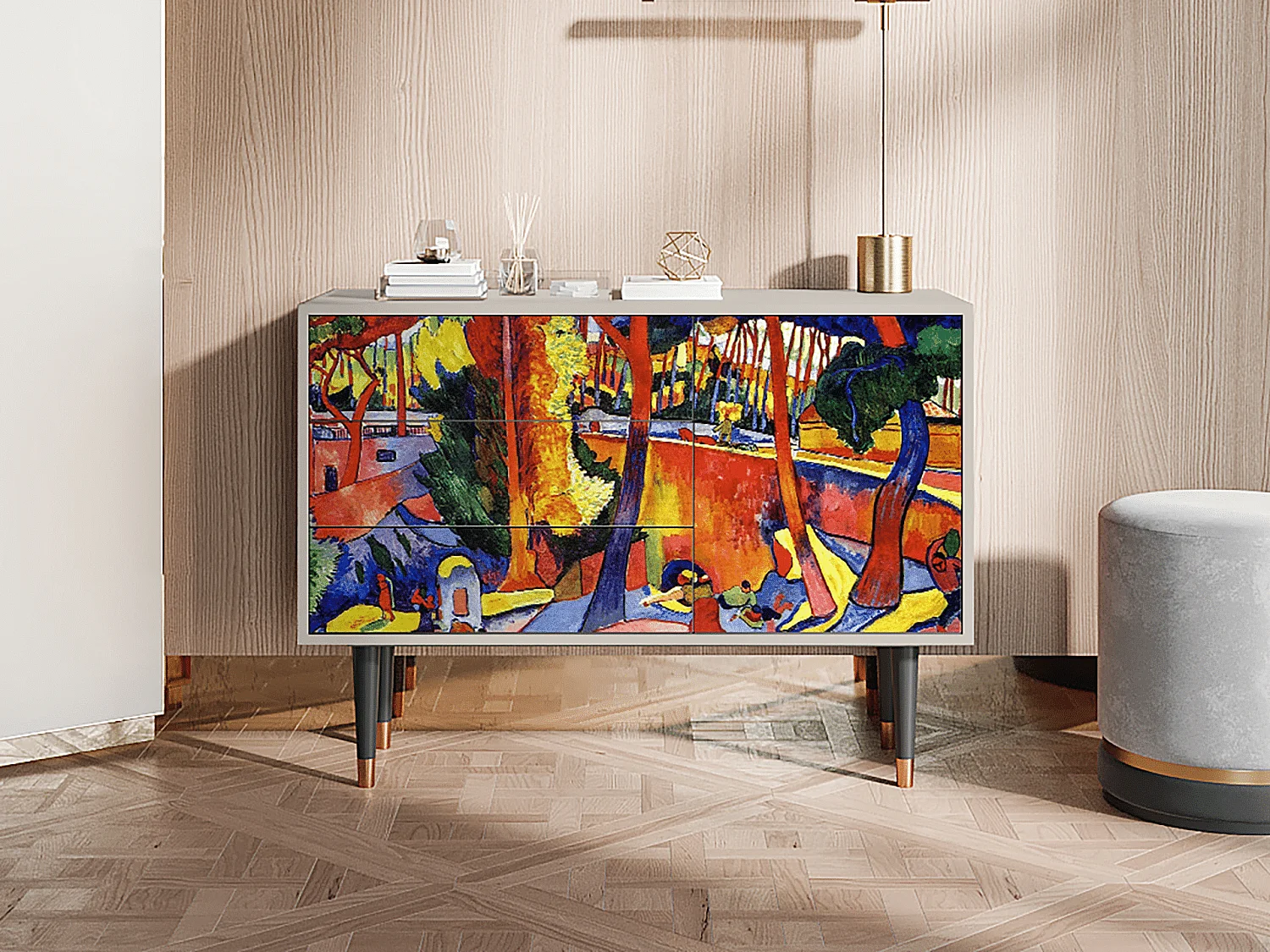 Dressoir - 115х84х41 cm - S3 - The Turning Road, Zand