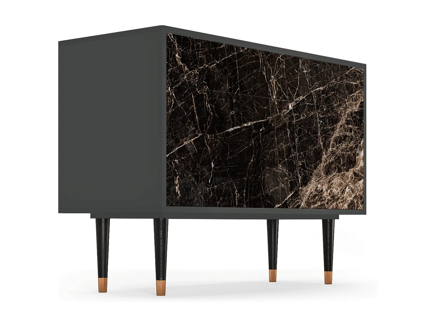 Aparador - 115x85x48 cm - BS4 - Night Abyss, Antracite