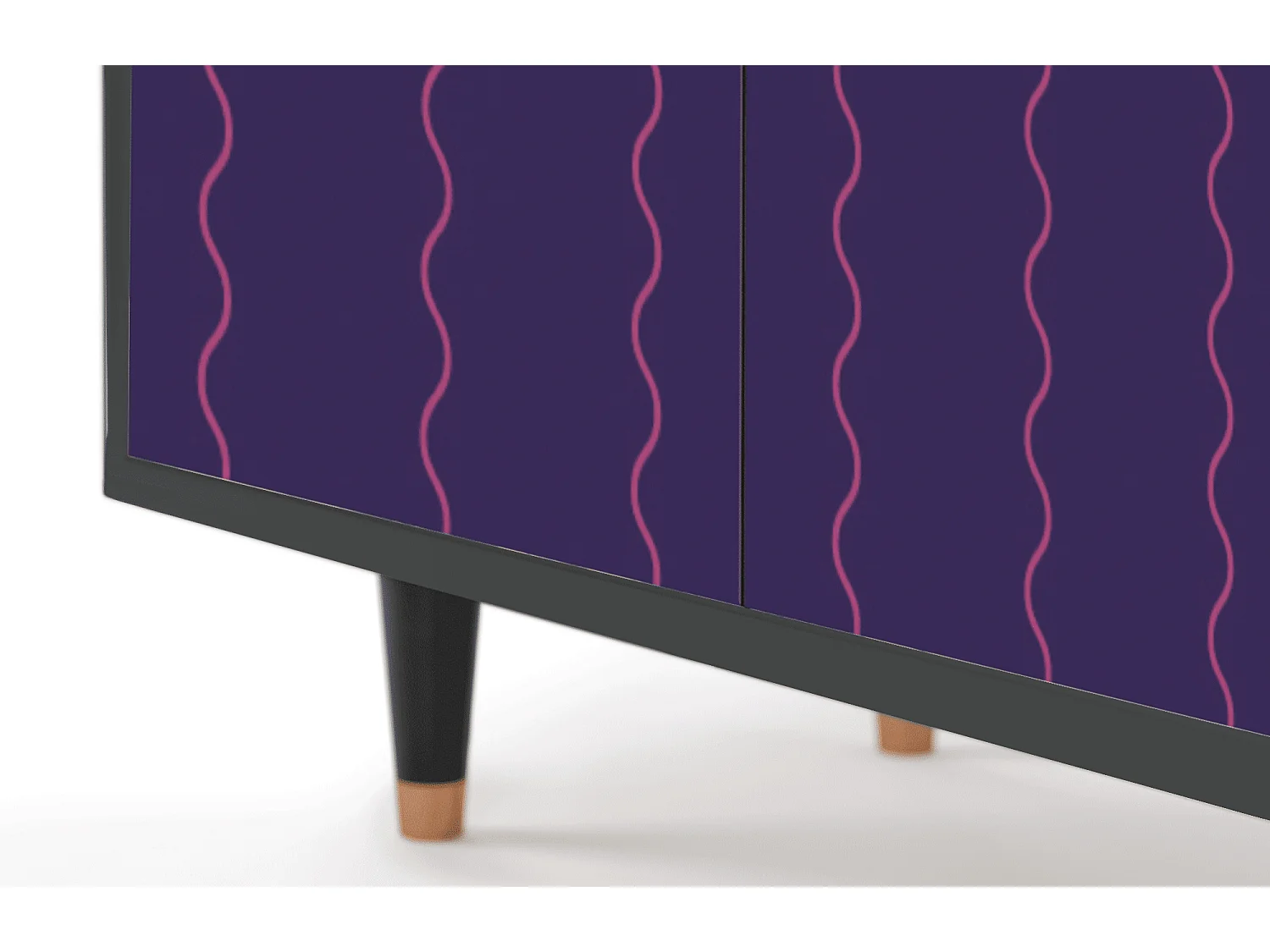 Aparador - 94x96x48 cm - BS3 - Grape Maccaroni, Antracite