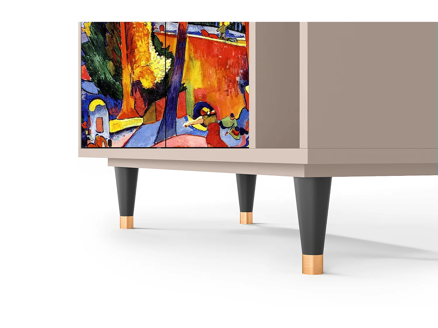 Kredens - 96х110х41 cm - BS6 - The Turning Road, Latte