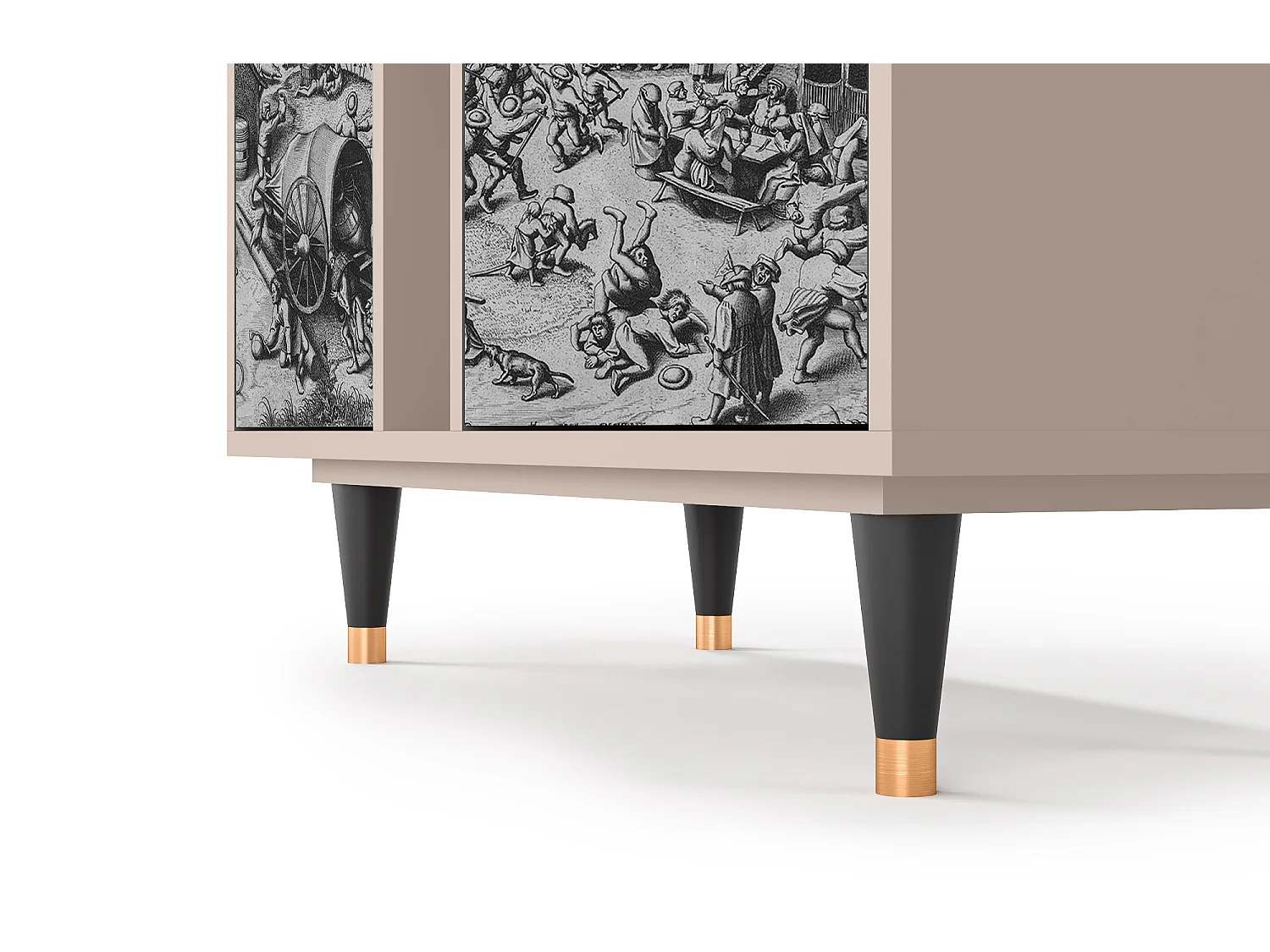 Aparador - 94х96х41 cm - BS5 - The Festival of Saint, Latte