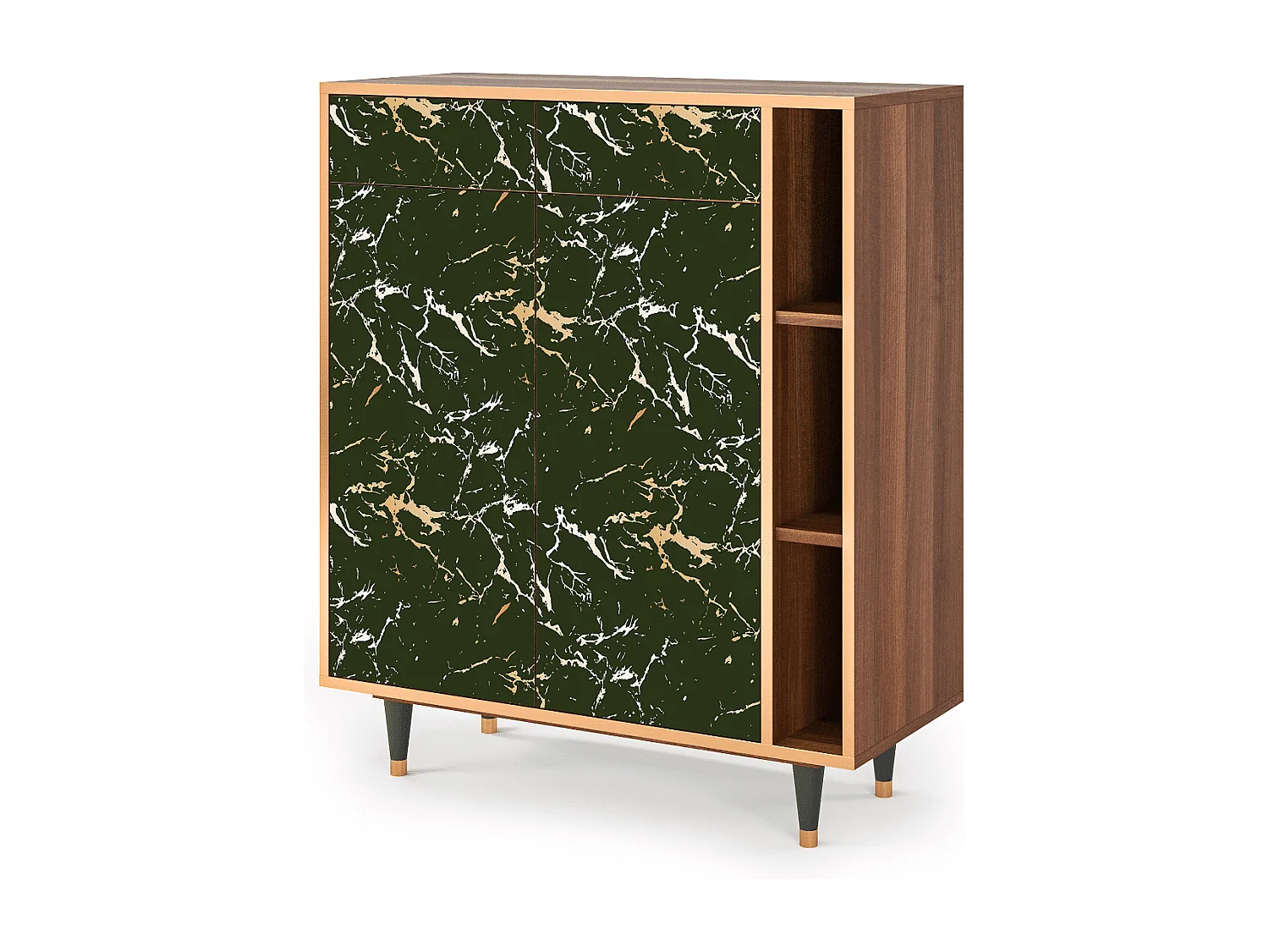 Buffet - 96х110х41 cm - BS6 - Amazon Forest, Noyer