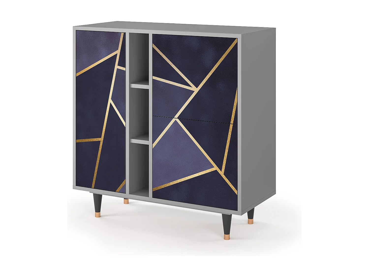 Buffet - 94х96х41 cm - BS5 - The Amethyst, Gris