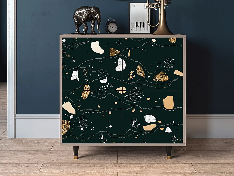 Aparador - 94x96x48 cm - BS3 - Space Rocks, Latte